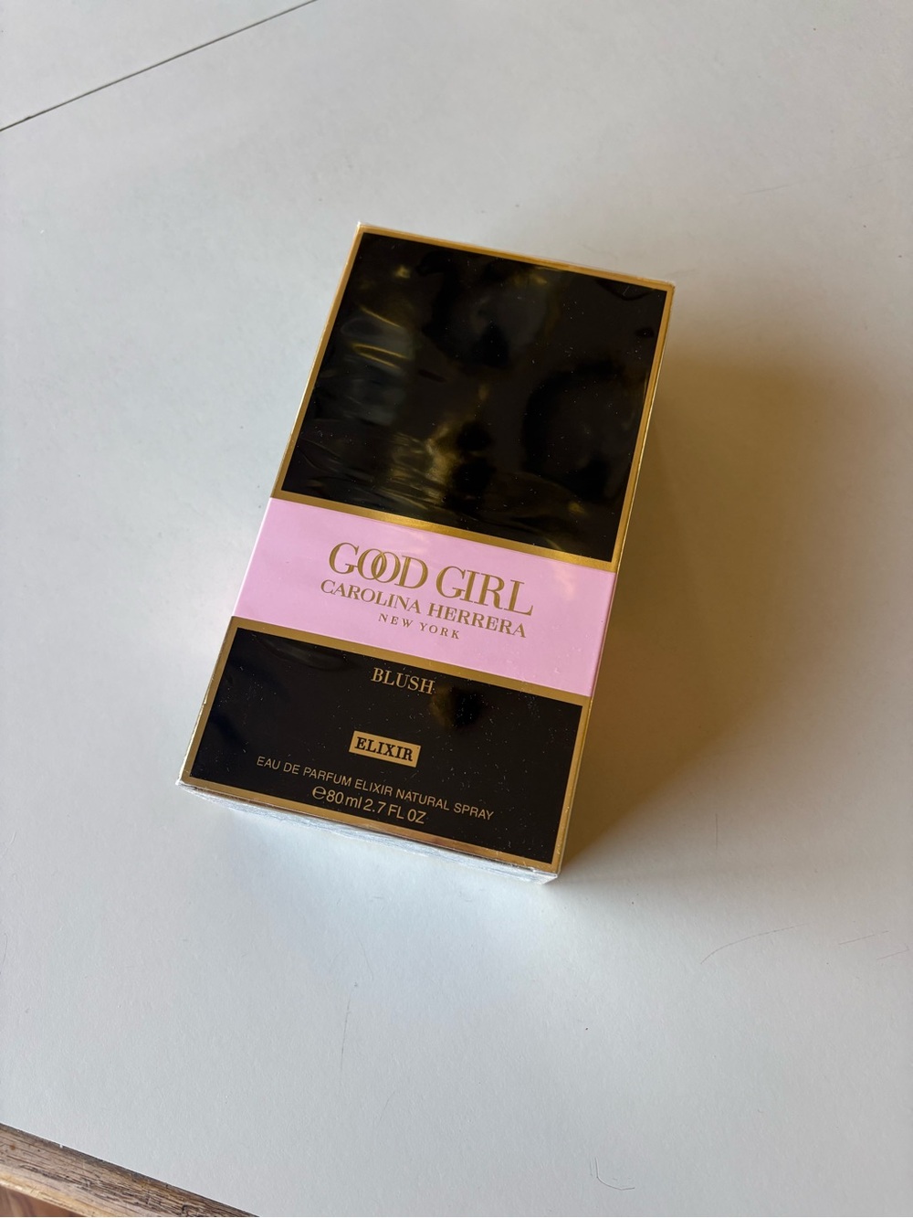 Carolina Herrera Good Girl Blush Elixir - Pink & Black Packaging